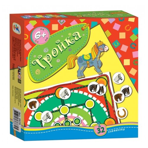 Настольная игра Дрофа-Медиа Игротека. Тройка