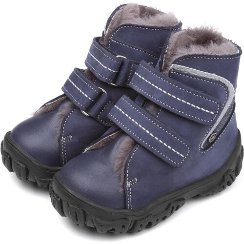 Ботинки Tapiboo, зимние, натуральная кожа, размер 22, синий