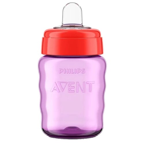 Поильник-непроливайка Philips AVENT SCF55300 260 мл фиолетовыйкрасный 1290₽