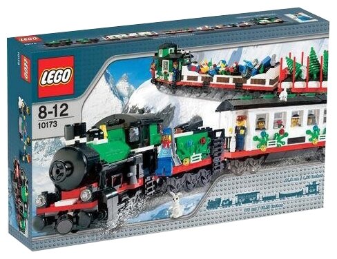 Конструктор LEGO Trains 10173 Праздничный поезд, 965 дет.