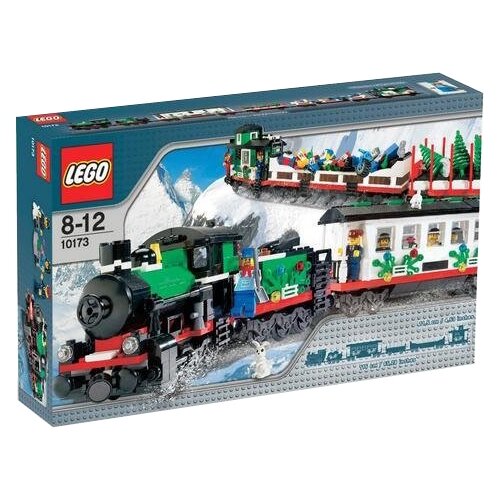 Конструктор LEGO Trains 10173 Праздничный поезд, 965 дет. конструктор lego city trains 60198 товарный поезд 1226 дет