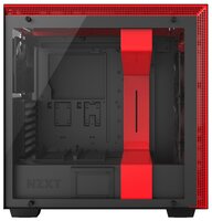 Компьютерный корпус NZXT H700i Black/red