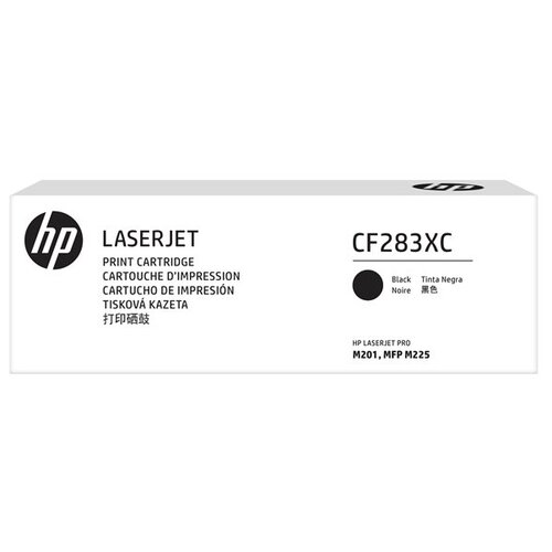Картридж HP CF283XC, 2200 стр, черный