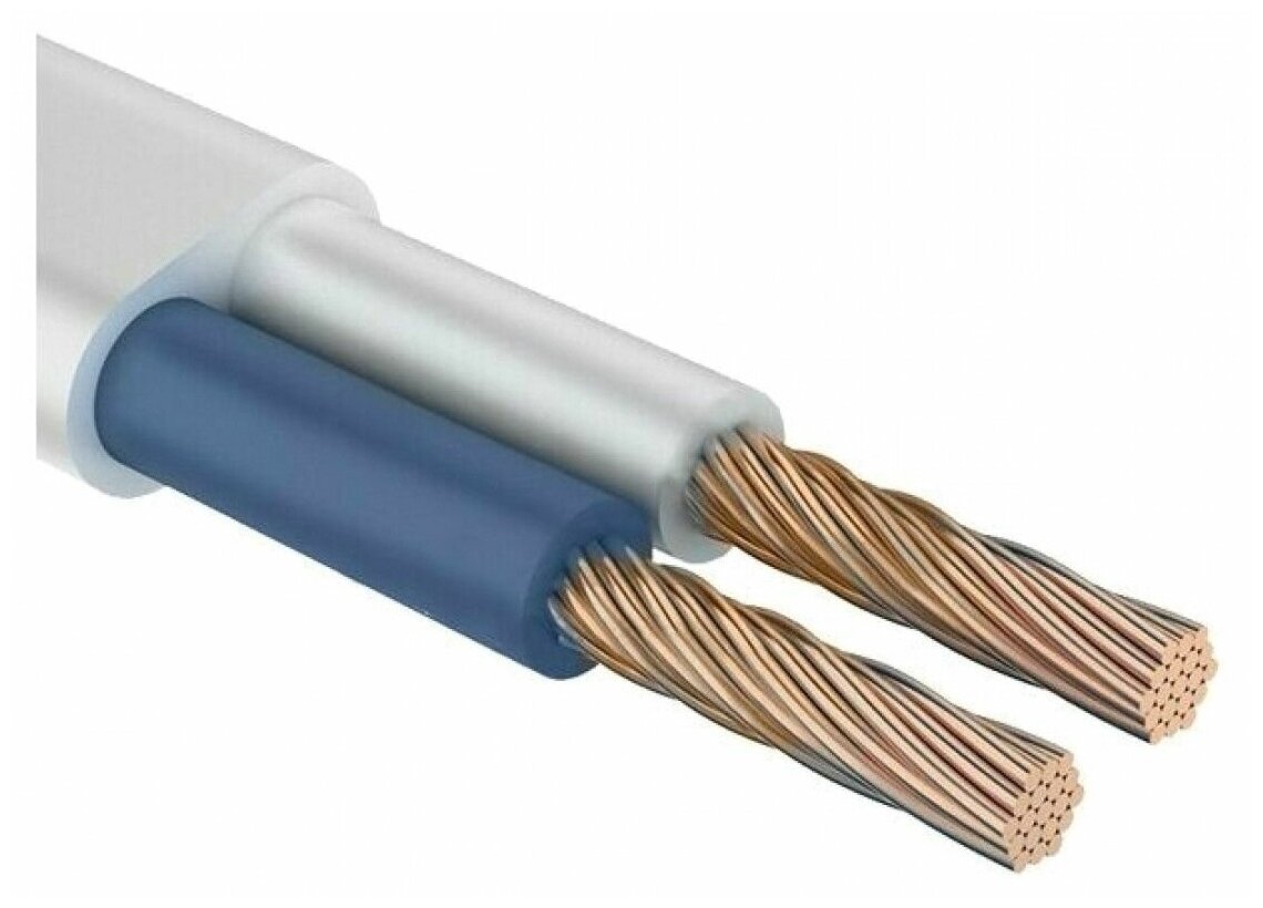 Электрический кабель ШВВП 2х0.75/ Провод силовой для освещения/ - фотография № 2