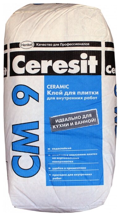 Клей Ceresit СМ 9 Plus 25 кг