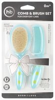 Набор расчесок Happy Baby Comb & Brush Set 17008 голубой