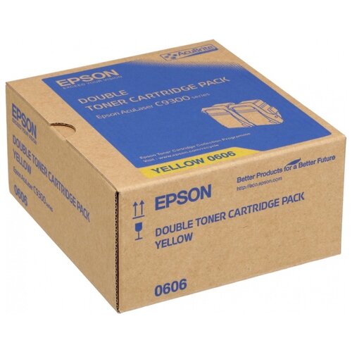 Картридж Epson C13S050606, 6500 стр, желтый