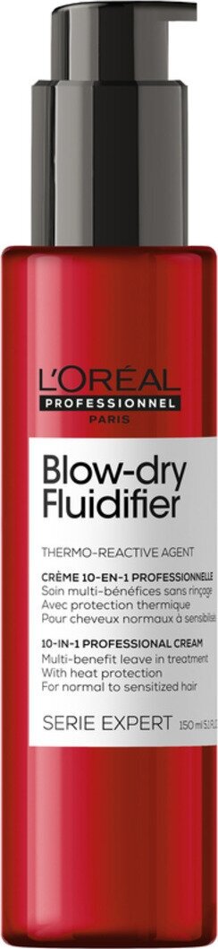 Loreal Professionnel Термозащитный крем с эффектом "запоминания" формы укладки Serie Expert Blow Dry Fluidifier, 150 мл