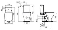 Унитаз Ideal STANDARD Tesi T008701