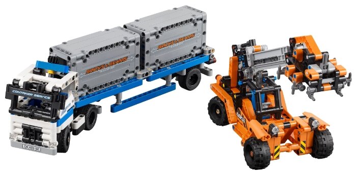 LEGO Technic Контейнерный терминал - фото №2