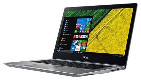 Acer 14 Ноутбук Acer Swift 3 SF314-52G-82UT 1920x1080 Intel Core i7 18 ГГц RAM 8 ГБ SSD 256 ГБ GeForce MX150 Win10 Home NXGQWER006 синий