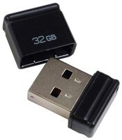 Флешка Qumo nanoDrive 32Gb черный