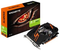 Видеокарта GIGABYTE GeForce GT 1030 1290MHz PCI-E 3.0 2048MB 6008MHz 64 bit DVI HDMI HDCP OC Retail