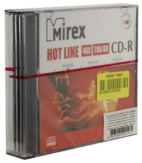 CD-R диск Mirex - фото №3