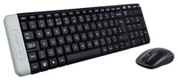 Клавиатура и мышь Logitech Wireless Combo MK220 Black USB