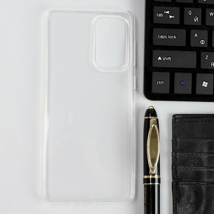 Чехол накладка силикон iBox Crystal для Samsung Galaxy A73 (прозрачный) - фото №4