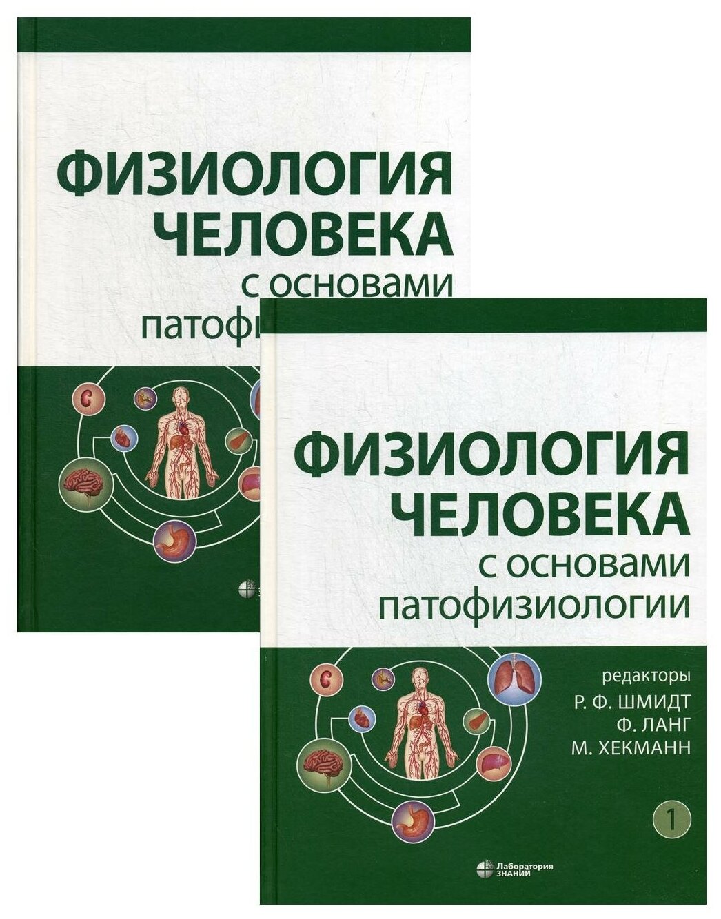 Физиология человека с основами патофизиологии. В 2 т. (комплект из 2-х книг). 2-е изд, испр. Под ред. Ланга Ф, Хекманна М, Шмидта Р. Ф.