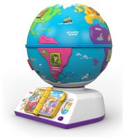 Интерактивная развивающая игрушка Fisher-Price Смейся и учись. Обучающий глобус белый/голубой