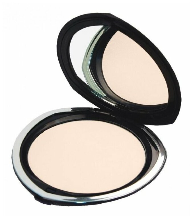 Chambor Silver Shadow Compact Powder, Пудра + Запасной Блок, тон RR1-IVOIRE - слоновая кость