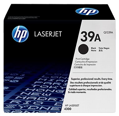 Картридж лазерный HP 39A черный