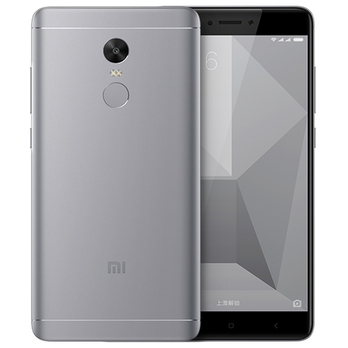 Смартфон Xiaomi Redmi Note 4X 3/16 ГБ Global, micro SIM+nano SIM, серый