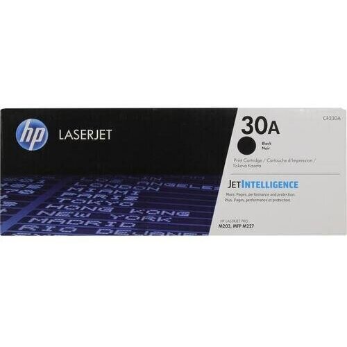 Картридж HP CF230A 30A оригинальный картридж cf230a 30a black для принтера hp laserjet pro m203dn m203dw