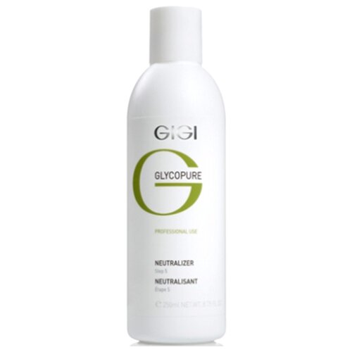 Gigi нейтрализатор кислот для лица Glycopure Step 5, 250 мл gigi гель для лица glycopure balancing calm moist step 6 120 мл