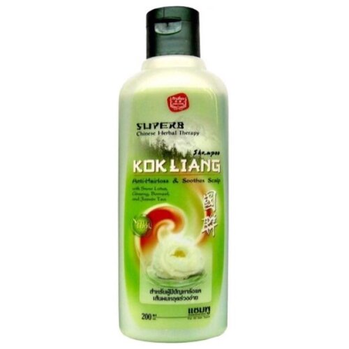 Шампунь Kokliang бессульфатный, натуральный, травяной против перхоти, 200 мл