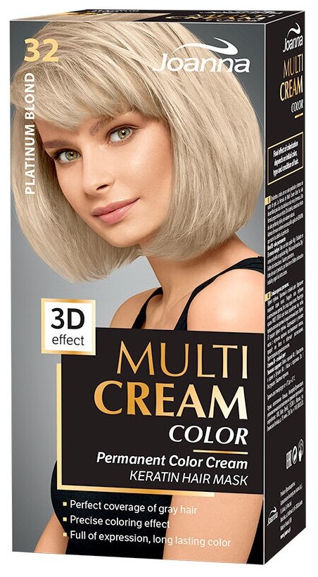 Краска для волос `JOANNA` MULTI CREAM тон Платиновый блонд