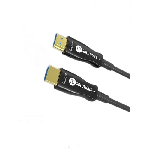 50 метров - 4K 60Hz HDMI PRO кабель оптический v2.0 18Gbp - 4:4:4 HDR Active Optical Fiber (AOC) Cable - 24K GOLD conn. - DG Solutions Jp. кабель electraline hi fi 2x2 5 20925 15976786