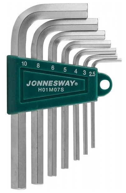 Набор ключей шестигранных 2,5-10мм H01M107S Jonnesway, 47088