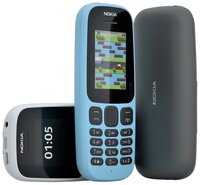 Телефон Nokia 105 (2017) черный