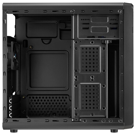 Корпус mATX AEROCOOL , Mini-Tower, без БП, черный - фото №4