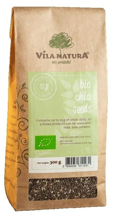 Семена чиа Vila Natura Словения 300г