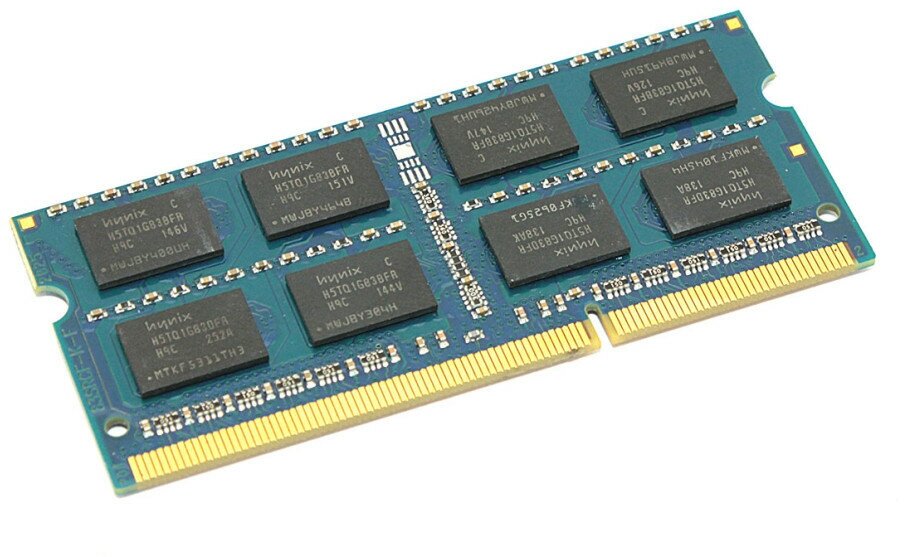 Оперативная память для ноутбука SODIMM DDR3 2GB HiperX by Kingston KVR16S11/2 1600MHz (PC-12800), 1.5V, 204-Pin, CL11, RTL