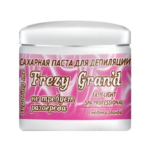 Frezy Gran'd Сахарная паста для депиляции лёгкая с медом и глиной, 750 мл