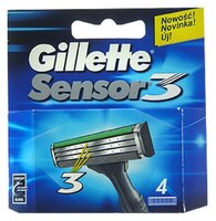 Сменные лезвия Gillette Sensor 3 1 шт.