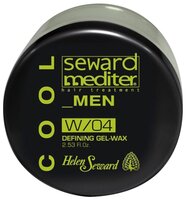 Helen Seward Seward Mediter Cool Men гель-воск для стайлинга волос пластичной фиксации Defining Gel-