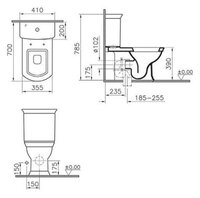 Унитаз VitrA Serenada 9722B003-7202