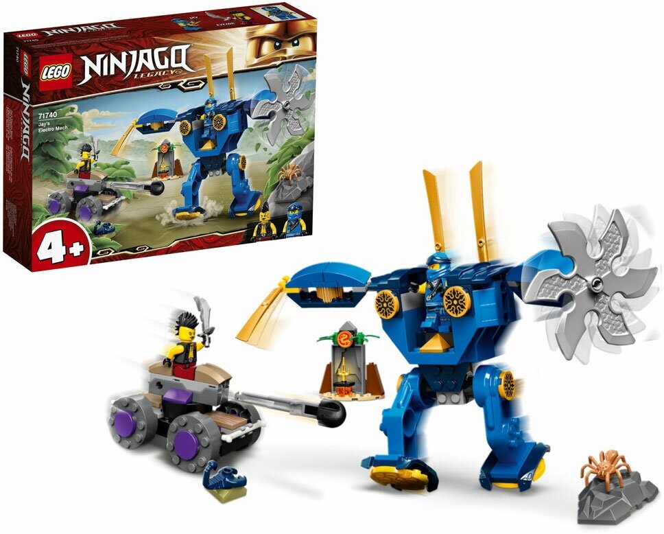 Конструктор LEGO Ninjago 71740 Электрический робот Джея - фото №15