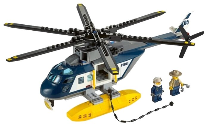 LEGO City 60067 Погоня на полицейском вертолете