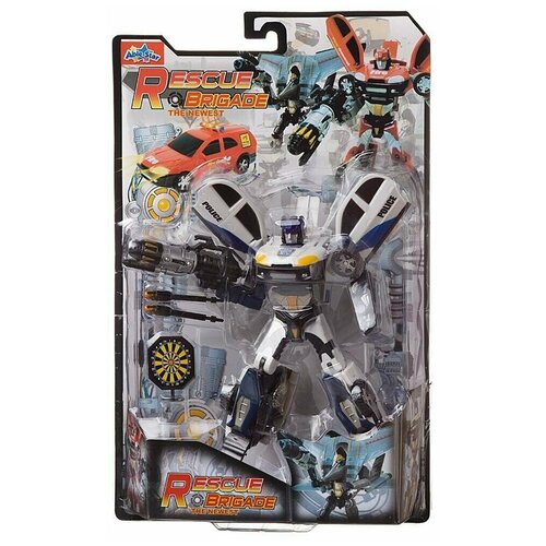 Робот-трансформер Android, бело-синий, Abtoys, 1 шт.