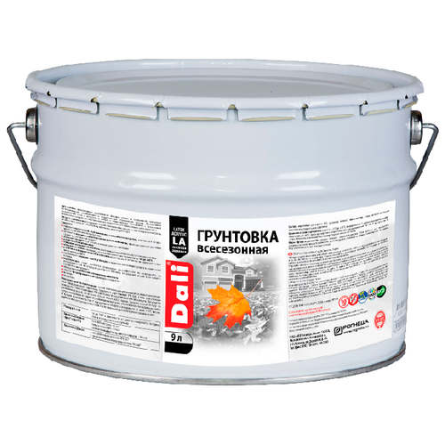 фото Грунтовка dali всесезонная 9 л