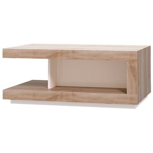 Люмен (11) Журнальный стол (Дуб Сакраменто-Белый снег)