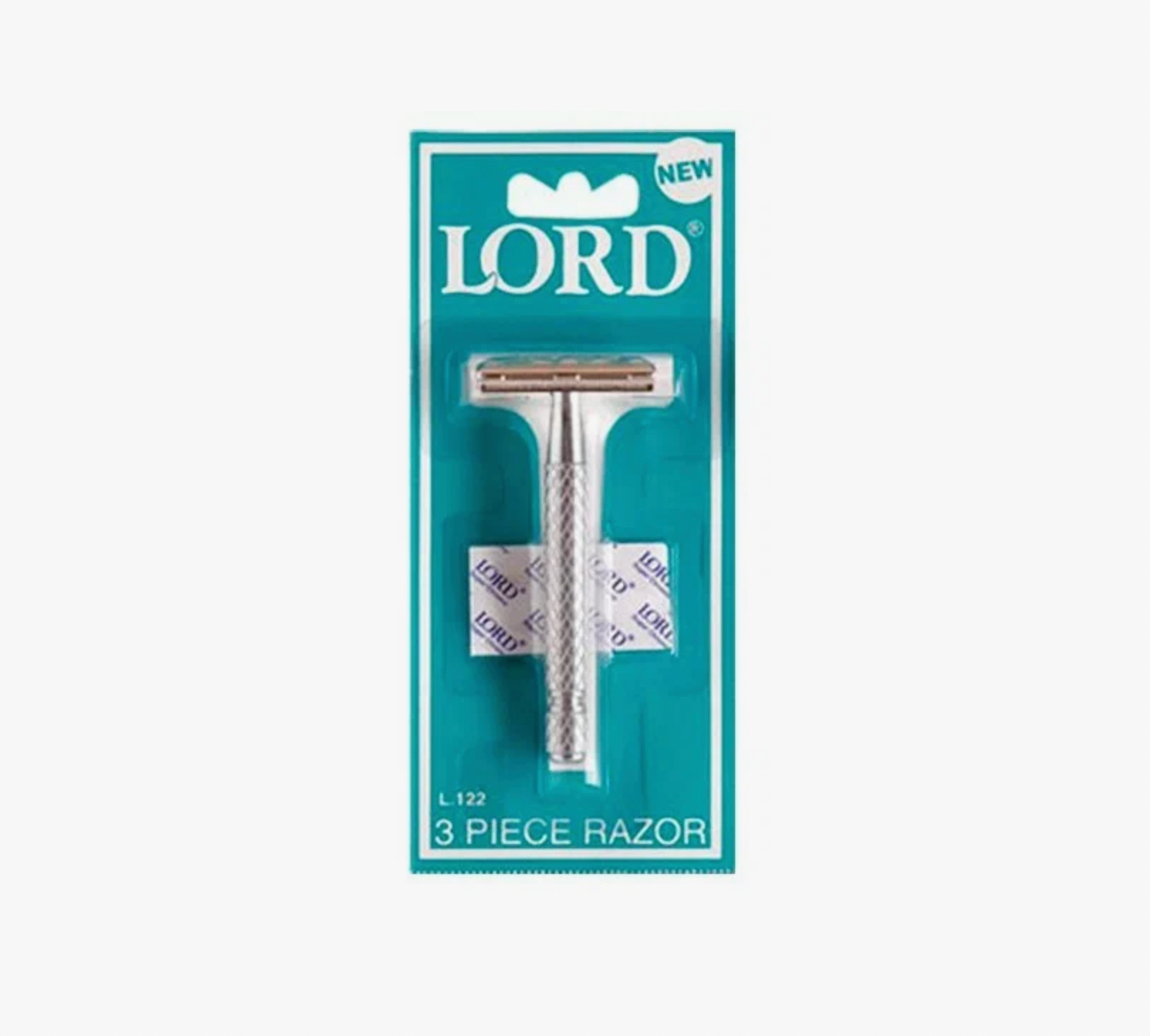 Лорд / Lord L122 - Станок для бритья металлический Т-образный