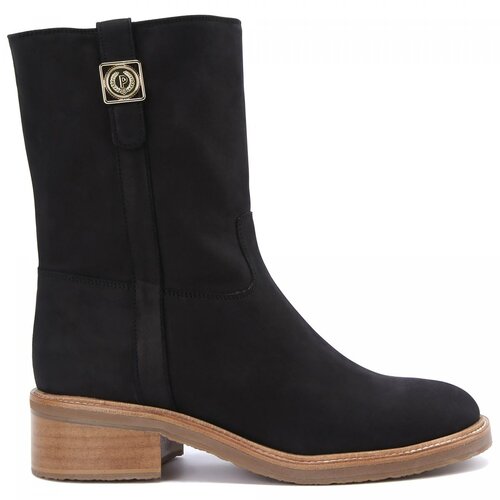 фото Сапоги pollini, размер 38 ru, черный