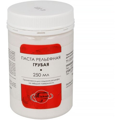 Таир Паста акриловая рельефная 250 мл 1204502 грубая 1185₽