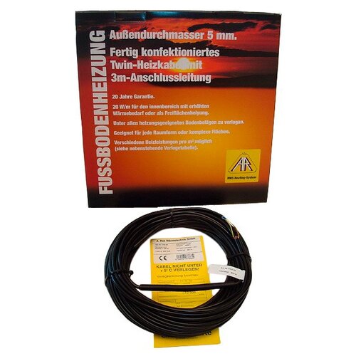 Греющий кабель Arnold Rak SIPCP-6103-20 400Вт 22 м2 длина кабеля 20 м 7000₽