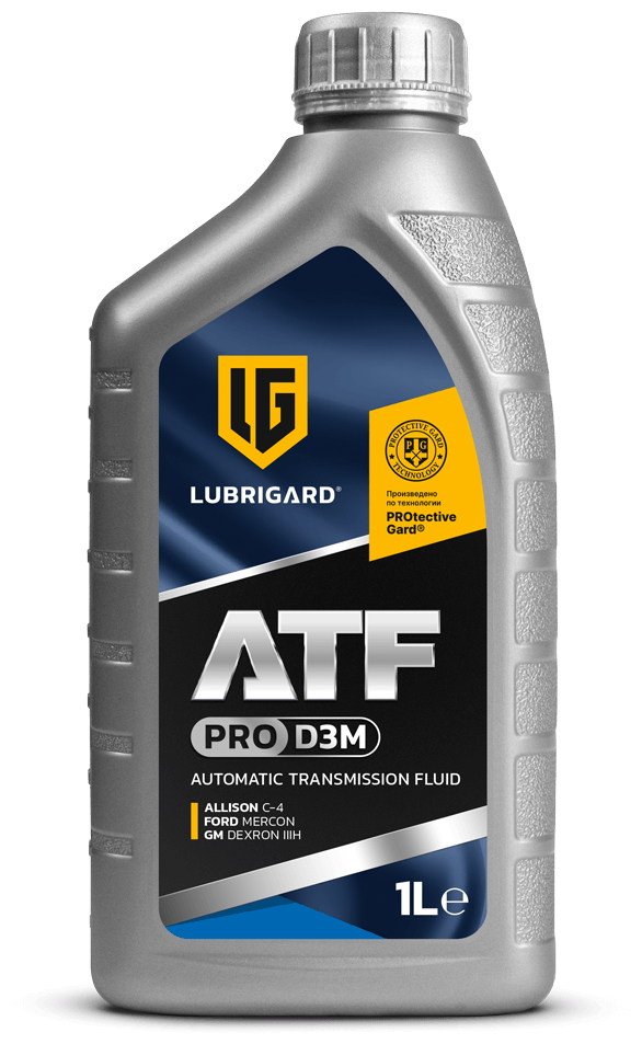 Синтетическое трансмиссионное масло LUBRIGARD ATF D3M, 1 л