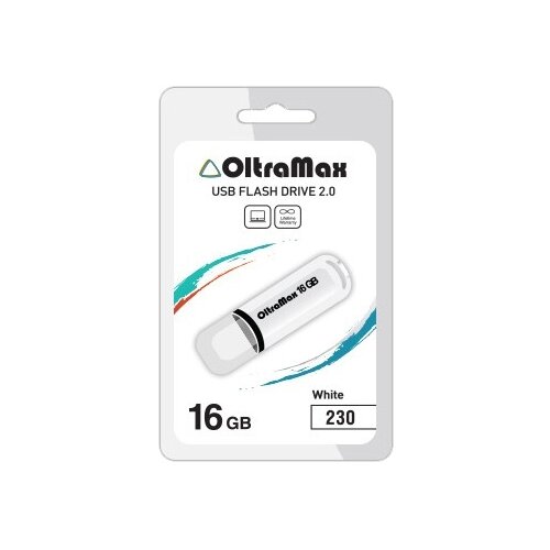 фото Флешка OltraMax 230 16GB white